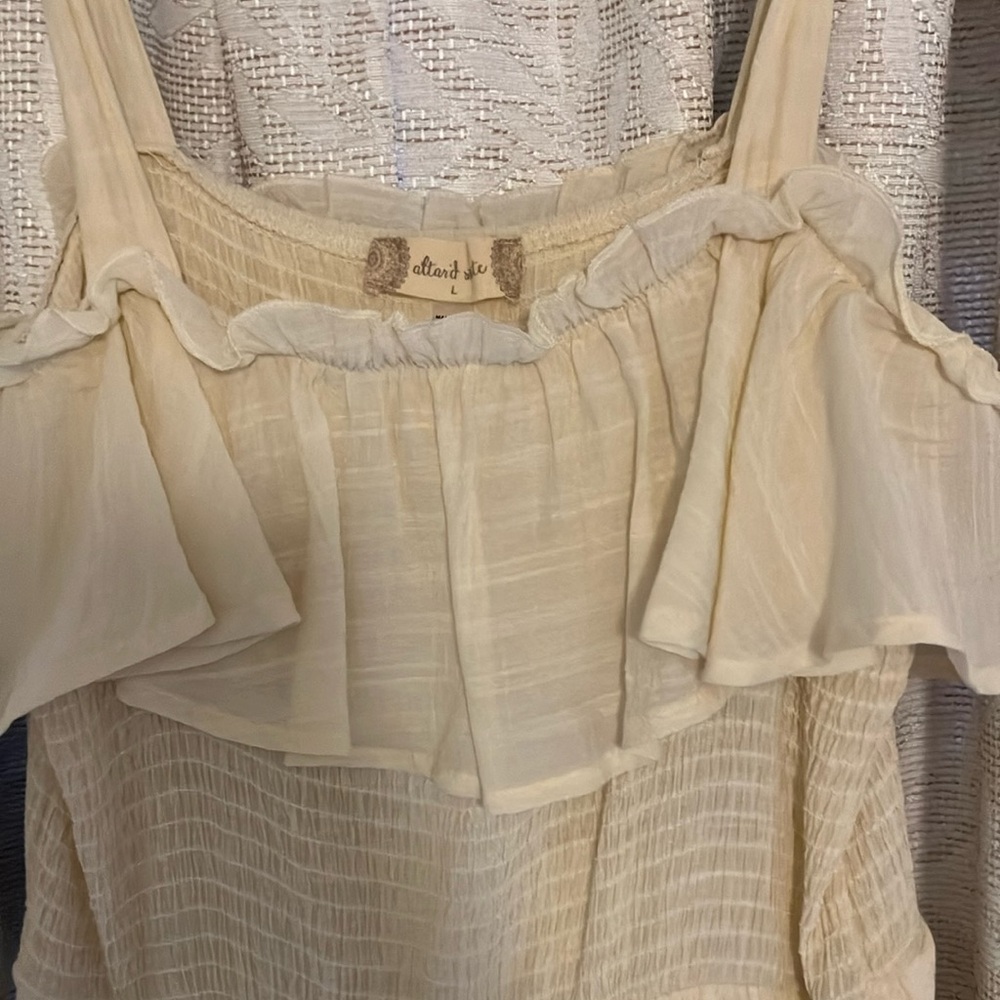 Altar'd State Cream Maxi Dress - Picture 5 of 7